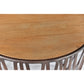 Meva Redondo Reid 22" Round Solid Wood End Table