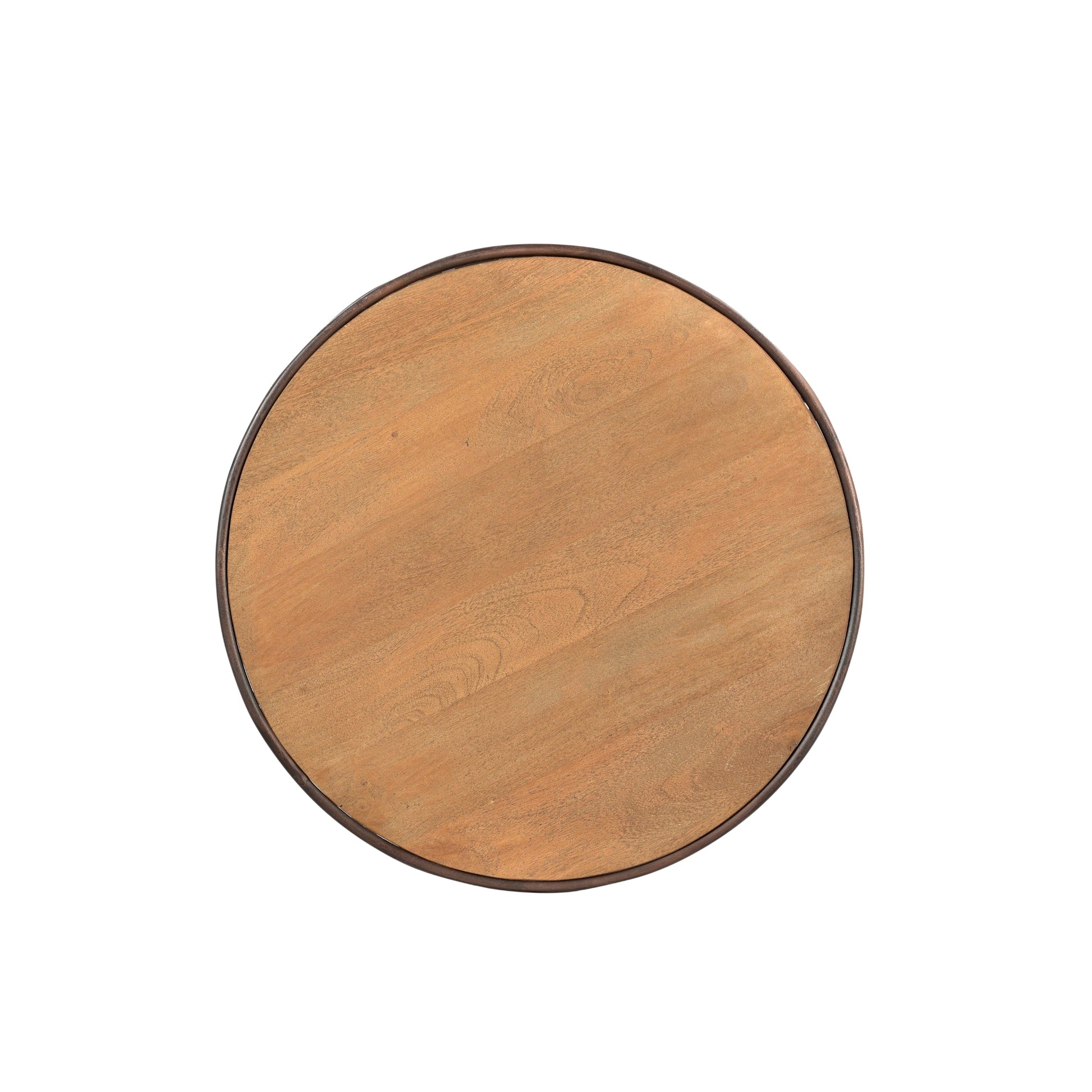 Meva Redondo Reid 22" Round Solid Wood End Table