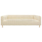 Meva Rutland 90" Ivory Sofa With 2 Toss Pillows