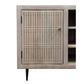 Meva Sarah 2-Door Ivory Media Cabinet