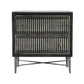 Meva Sarah 28" 2-Drawer Antique Brown Nightstand