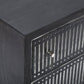 Meva Sarah 28" 2-Drawer Antique Brown Nightstand