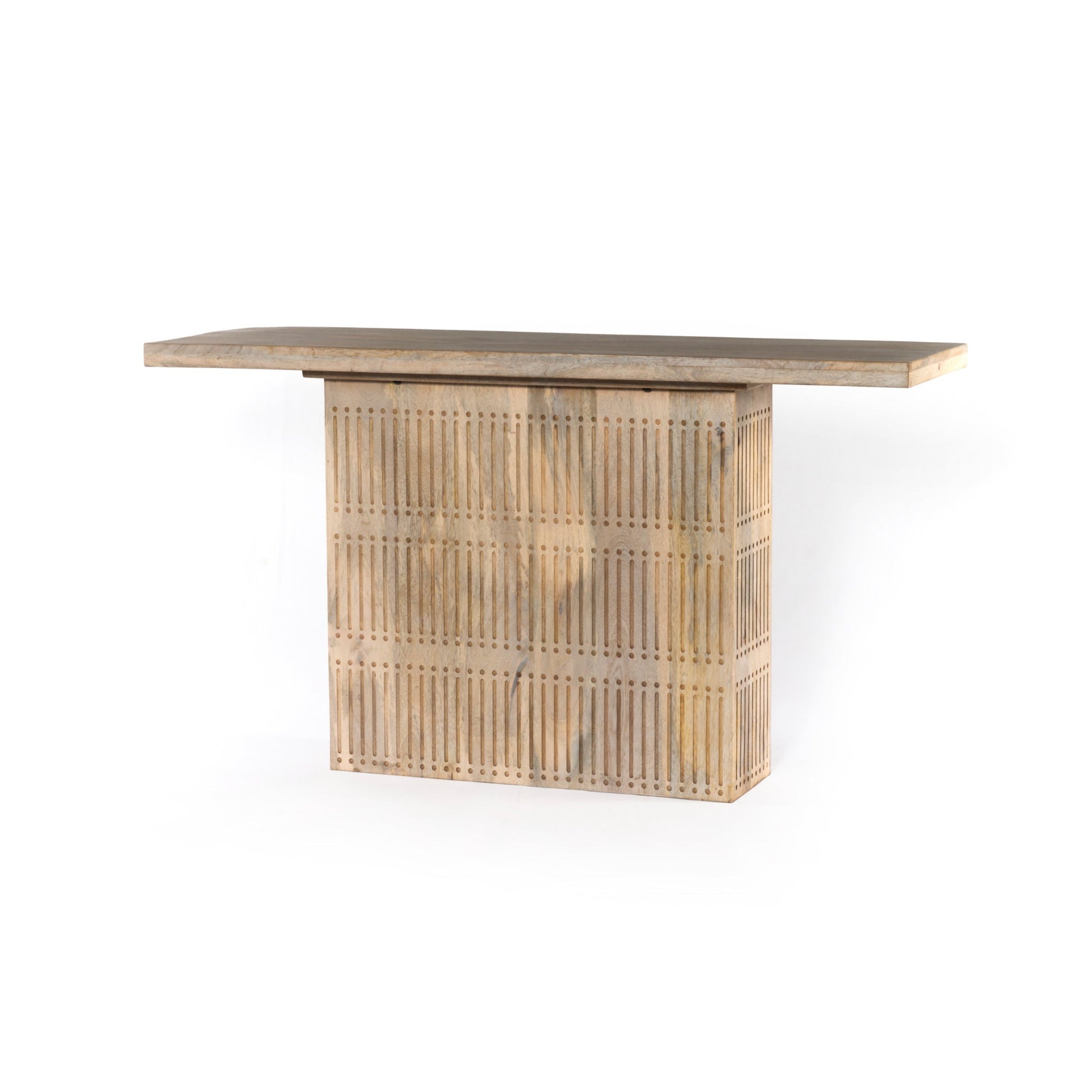 Meva Sarah 54" Ivory Console Table