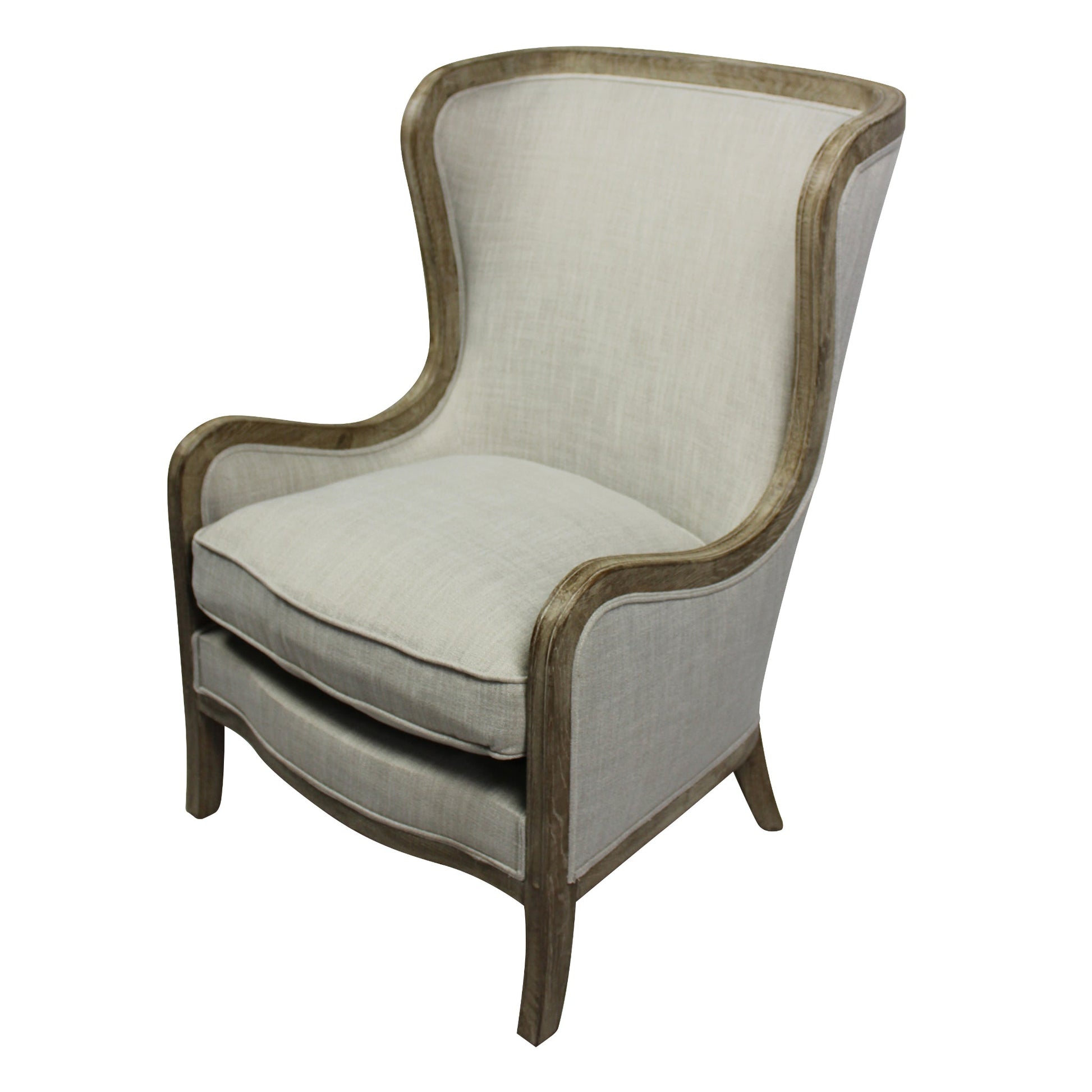 Meva Shelly 29" Natural Lounge Chair