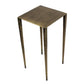 Meva Sheridan 12" Antique Brass Side Table