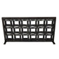 Meva Sheridan 23" 18-Candle Black Iron Candle Holder