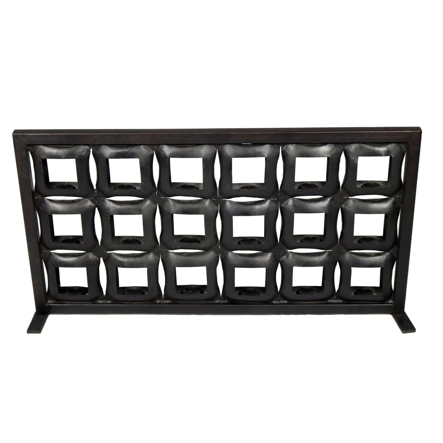 Meva Sheridan 23" 18-Candle Black Iron Candle Holder