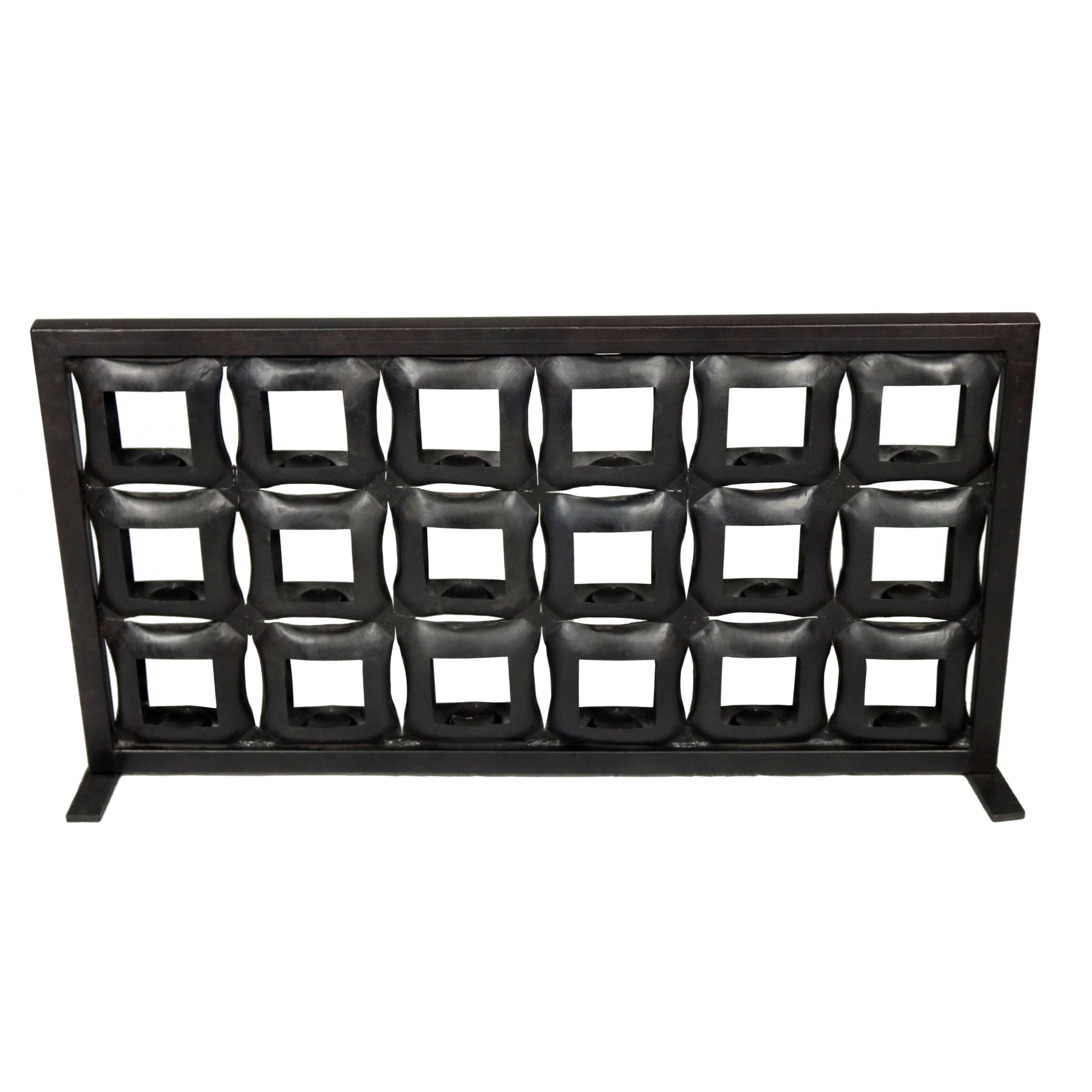 Meva Sheridan 23" 18-Candle Black Iron Candle Holder