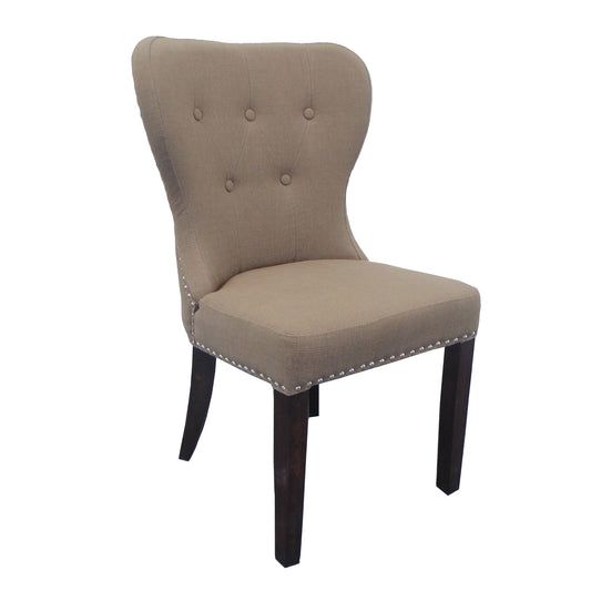 Meva Taupe 32" Taupe Side Chair