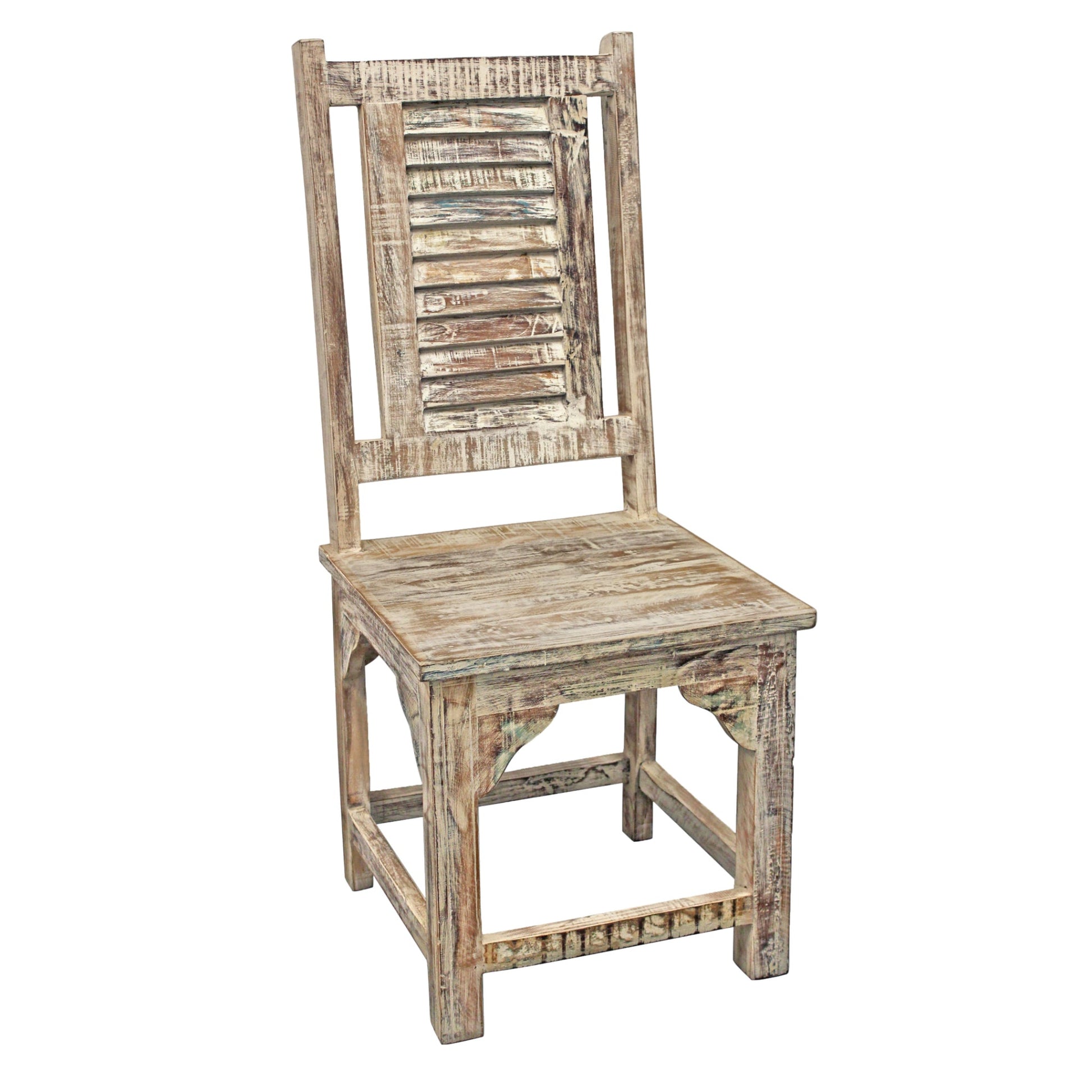 Meva Trinidad 18" Brown/Multi Side Chair Set of 2