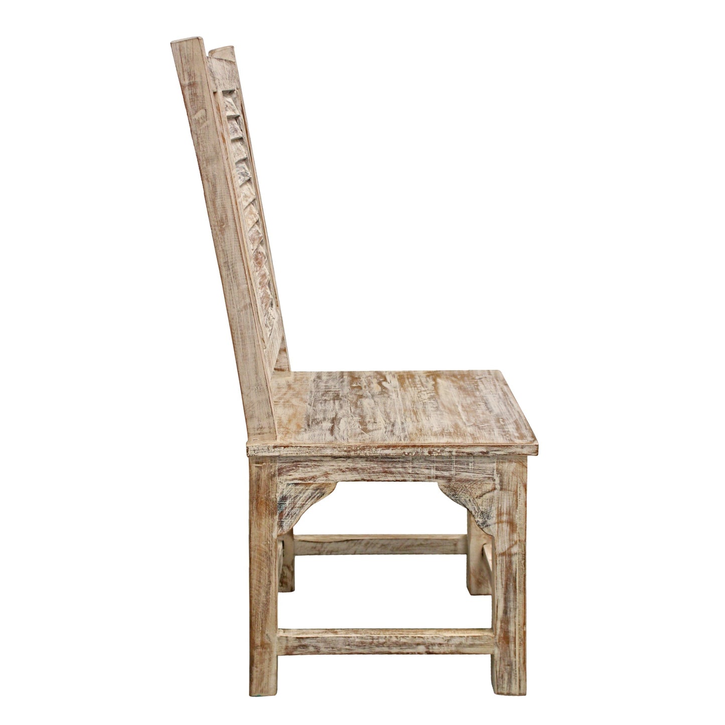 Meva Trinidad 18" Brown/Multi Side Chair Set of 2