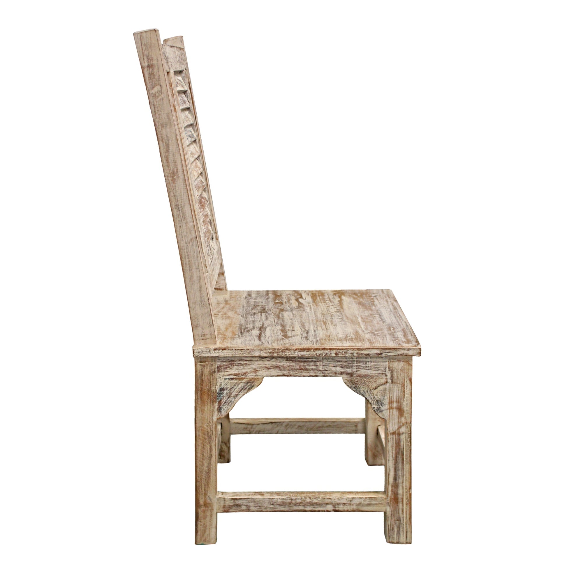 Meva Trinidad 18" Brown/Multi Side Chair Set of 2