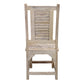 Meva Trinidad 18" Brown/Multi Side Chair Set of 2