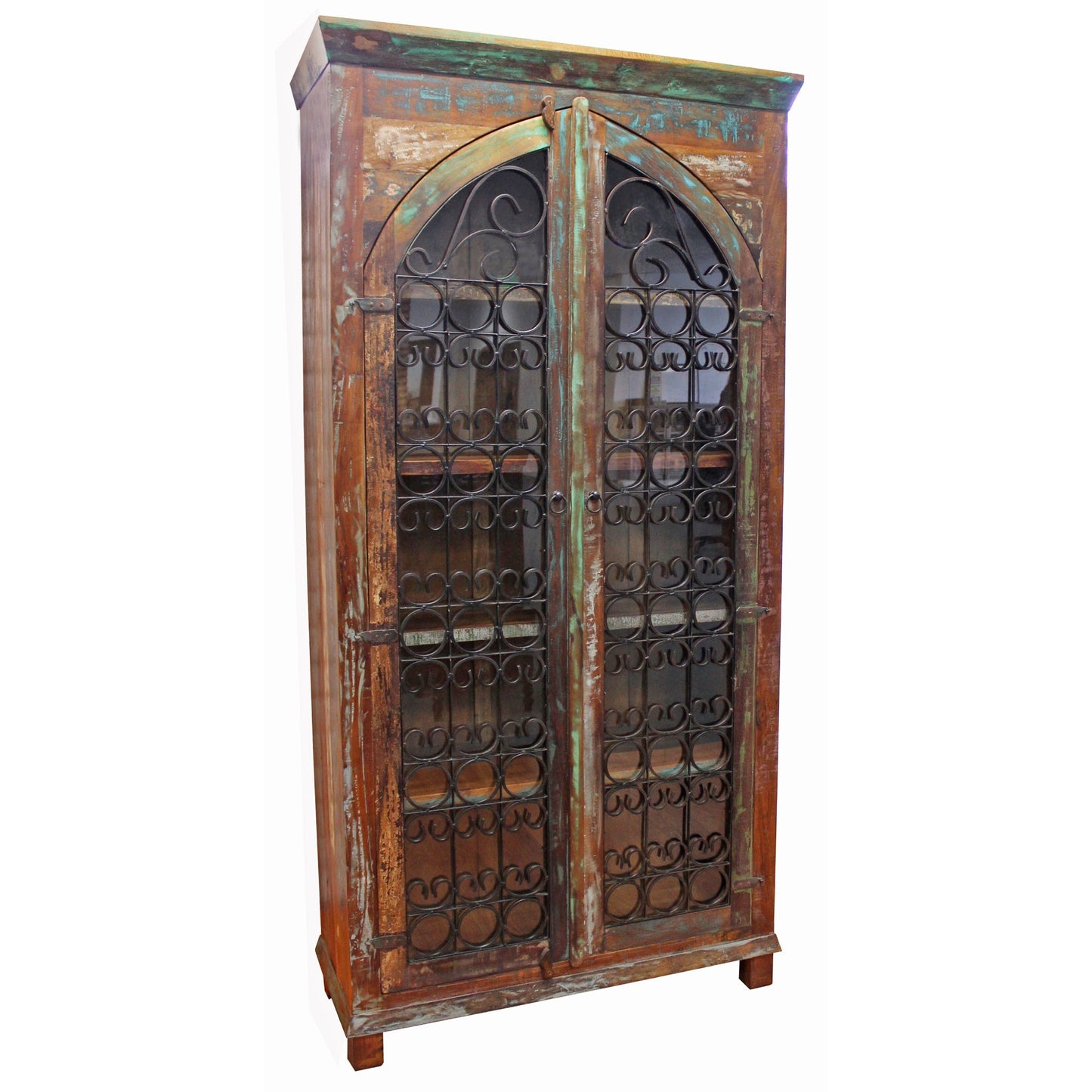 Meva Trinidad 42" Multi-Colored Tall Cabinet