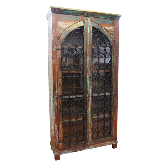 Meva Trinidad 42" Multi-Colored Tall Cabinet