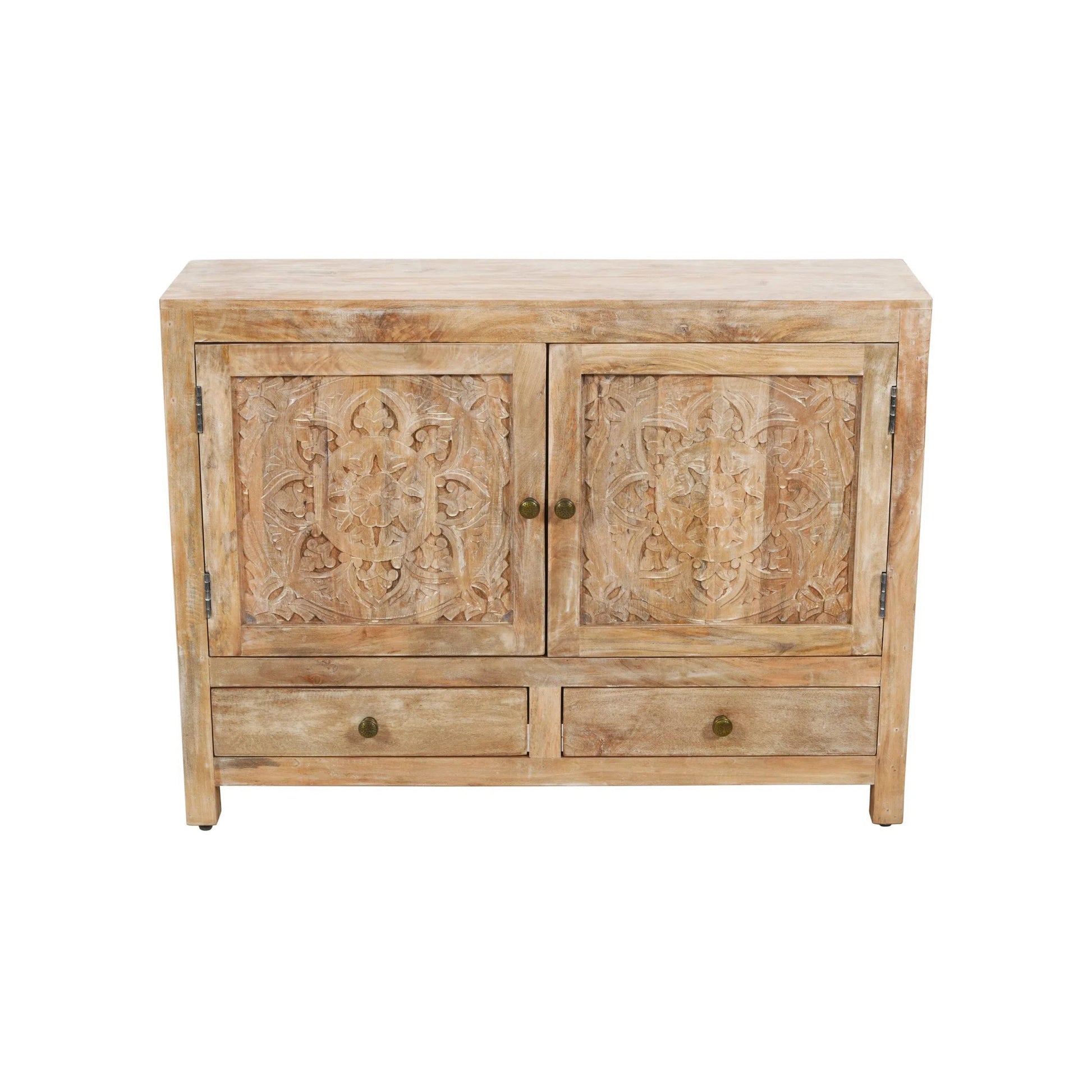 Meva Weatherly 48" 2-Door 2-Drawer Natural Sideboard