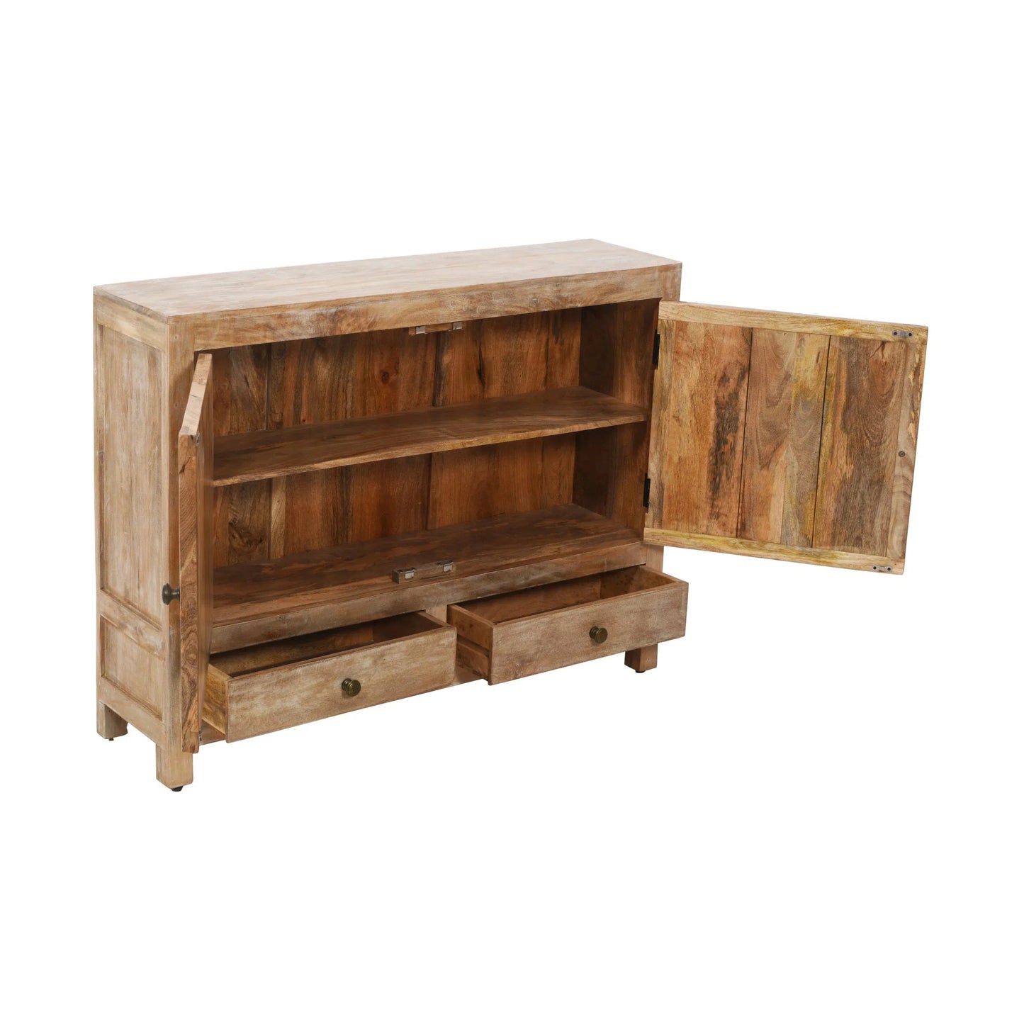 Meva Weatherly 48" 2-Door 2-Drawer Natural Sideboard