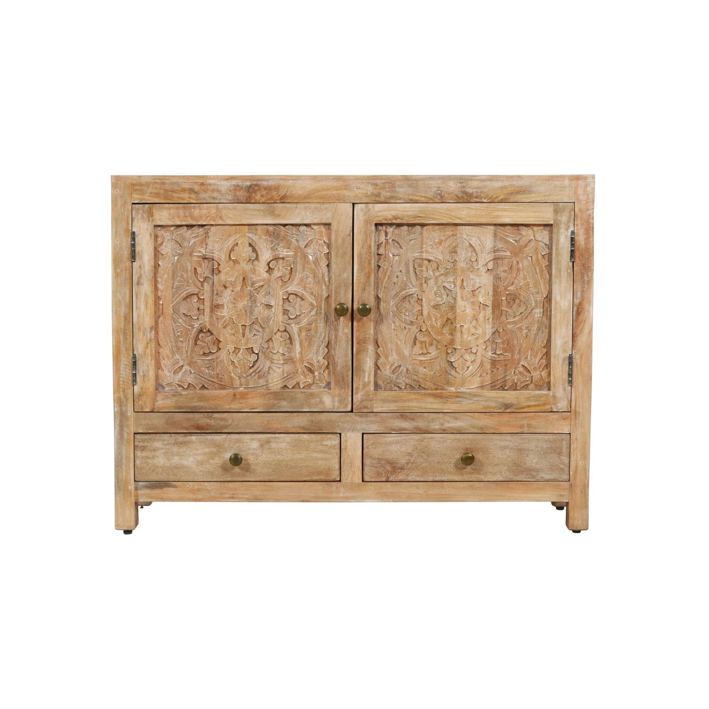 Meva Weatherly 48" 2-Door 2-Drawer Natural Sideboard