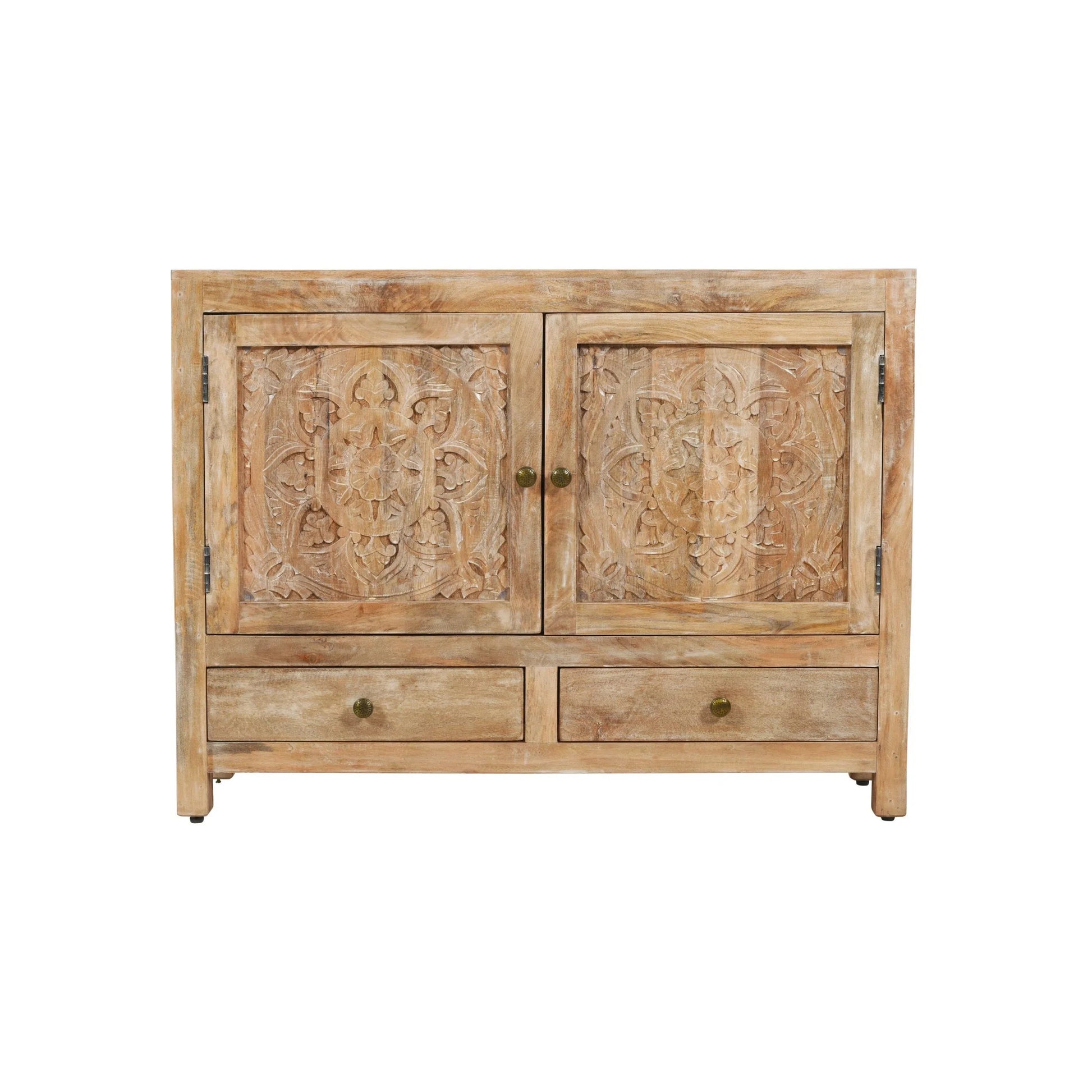 Meva Weatherly 48" 2-Door 2-Drawer Natural Sideboard
