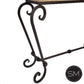 Mexports by Susana Molina 1216FT 44" Peach Travertine Chiseled Edge Rectangular Console Table