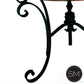 Mexports by Susana Molina 1223LC 38" Oxidized Hammered Copper With Nailheads on Edge Round Side Table