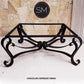 Mexports by Susana Molina 1229AM 48" Mesquite Wood Top Live Edge No Inlay Square Coffee Table