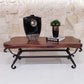 Mexports by Susana Molina 1239AAM 72" Mesquite Wood Top Free Form No Inlay Rectangular Coffee Table