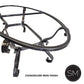 Mexports by Susana Molina 1239AAOM 60" Mesquite Wood Top No Inlay Oval Coffee Table