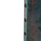 Mexports by Susana Molina 1239AC 48" Oxidized Hammered Copper Top With Nailheads on Edge Square Coffee Table