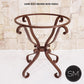 Mexports by Susana Molina 1239LM 31" Mesquite Wood No Inlay Round Side Table