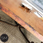 Mexports by Susana Molina 1240AC 48" Natural Hammer Copper Top Elegant and Timeless Square Coffee Table