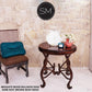 Mexports by Susana Molina 1242LM 31" Mesquite Wood Top No Inlay Round Side Table