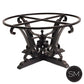 Mexports by Susana Molina 1243AAAM 38" Mesquite Solid Wood Top Hammer Copper Inlay With Nailheads on Edge Round Coffee Table