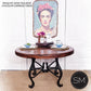 Mexports by Susana Molina 48" RD Mesquite Wood Top No Inlay Voguish Round Dining Table