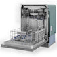 Midea 45 dBA Stainless Steel Dishwasher - MDT24P5AST