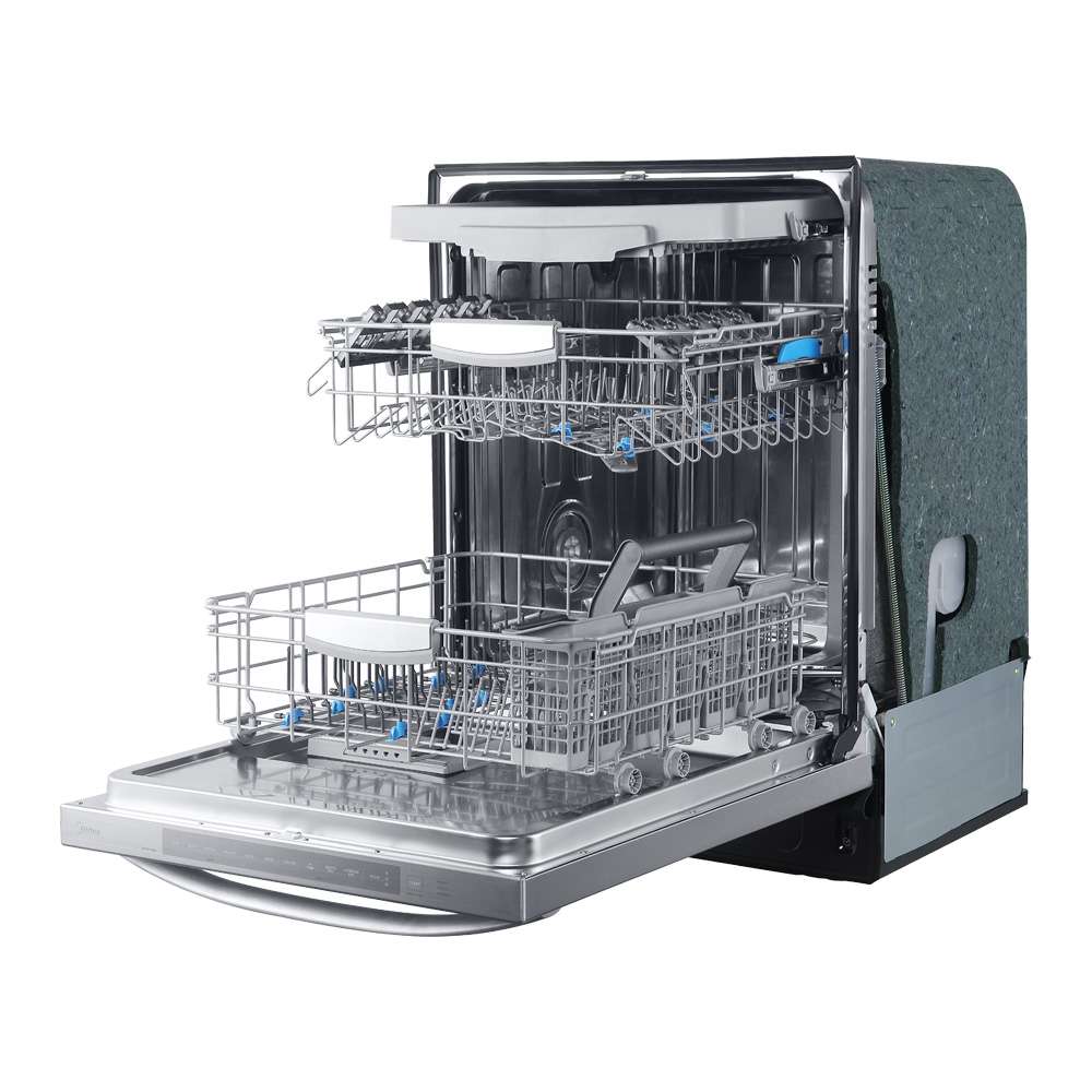 Midea 45 dBA Stainless Steel Dishwasher With Extended Dry - MDT24H3AST