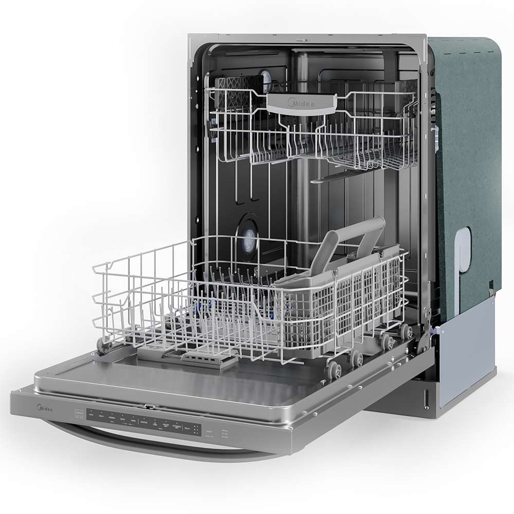 Midea 49 dBA Stainless Steel Dishwasher With Extended Dry - MDT24H2AST