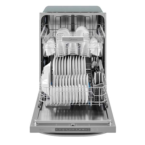 Midea 49 dBA Stainless Steel Dishwasher With Extended Dry - MDT24H2AST