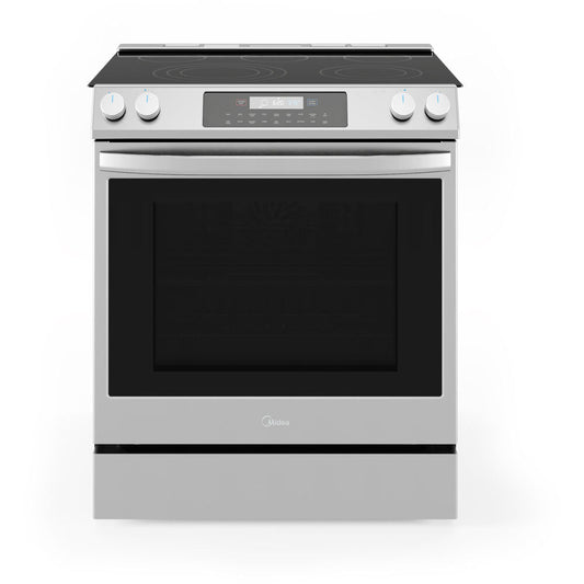 Midea Smart 30" 5-Burner Self-Cleaning Electric Range With Convection Oven - MES30S2AST