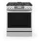 Midea Smart 30" 5-Burner Self-Cleaning Gas Range With Convection Oven - MES30S2AST