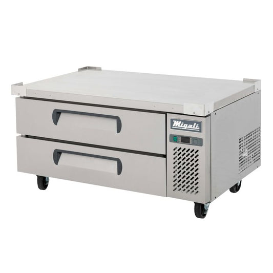Migali C-CB48-HC 2 Drawers 48" Wide Chef Base Refrigerator With Side Mount Compressor