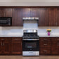NKBC 12"W x 42"H x 12"D Chestnut Brown Wall Cabinet