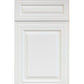 NKBC 12"W x 42"H x 12"D Classic White Wall Cabinet