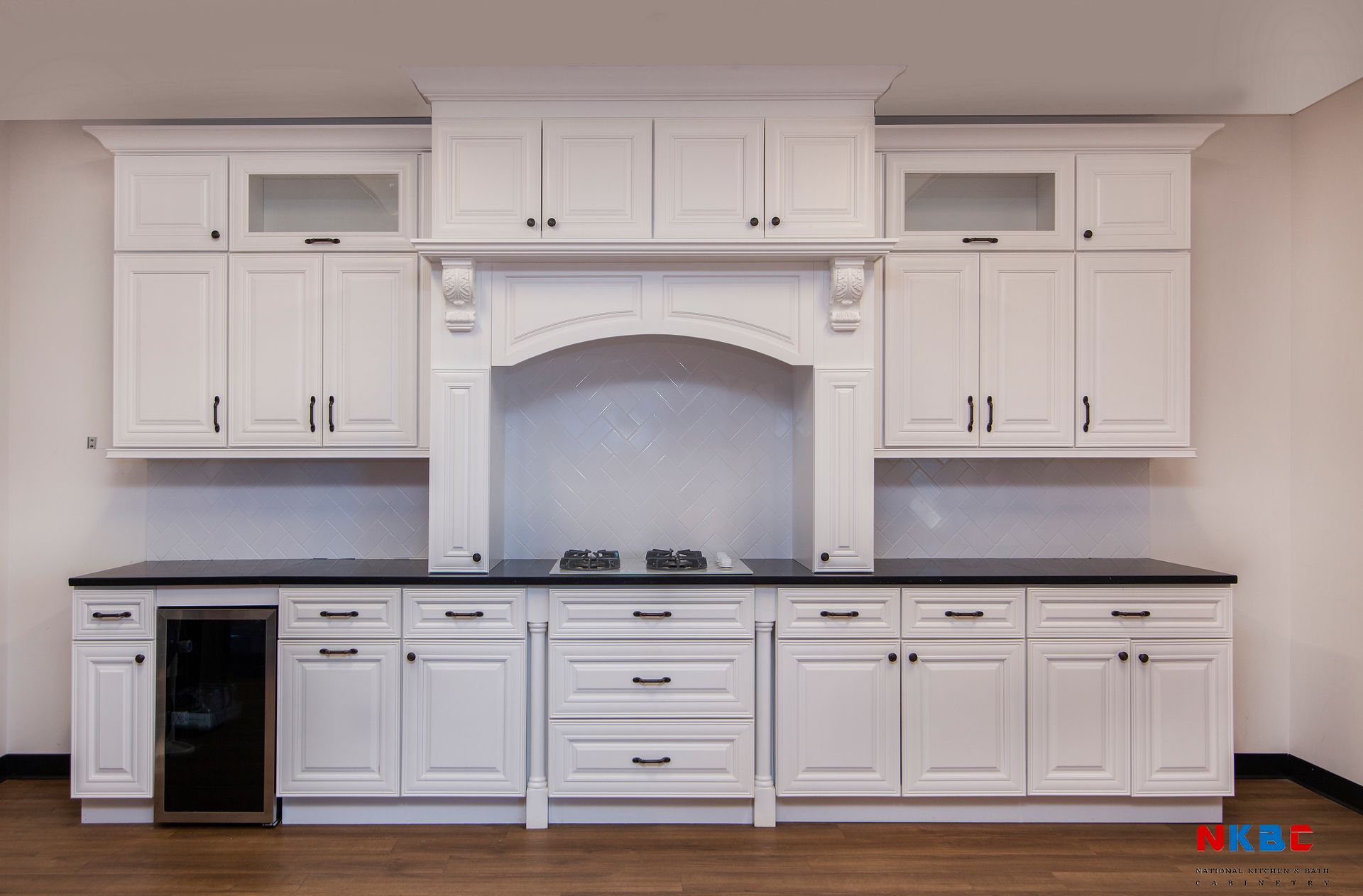 NKBC 15"W x 36"H x 12"D Classic White Wall Cabinet