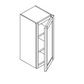 NKBC 15"W x 36"H x 12"D Pearl Gray Wall Cabinet