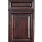 NKBC 15"W x 42"H x 12"D Dark Chocolate Wall Cabinet