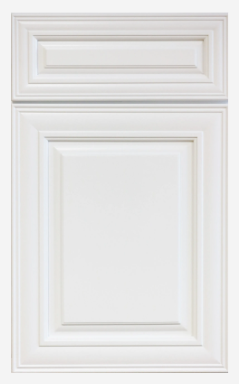 NKBC 36"W x 5"H x 1"D Classic White Arch Valance