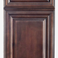 NKBC 60"W x 5"H x 1"D Dark Chocolate Arch Valance