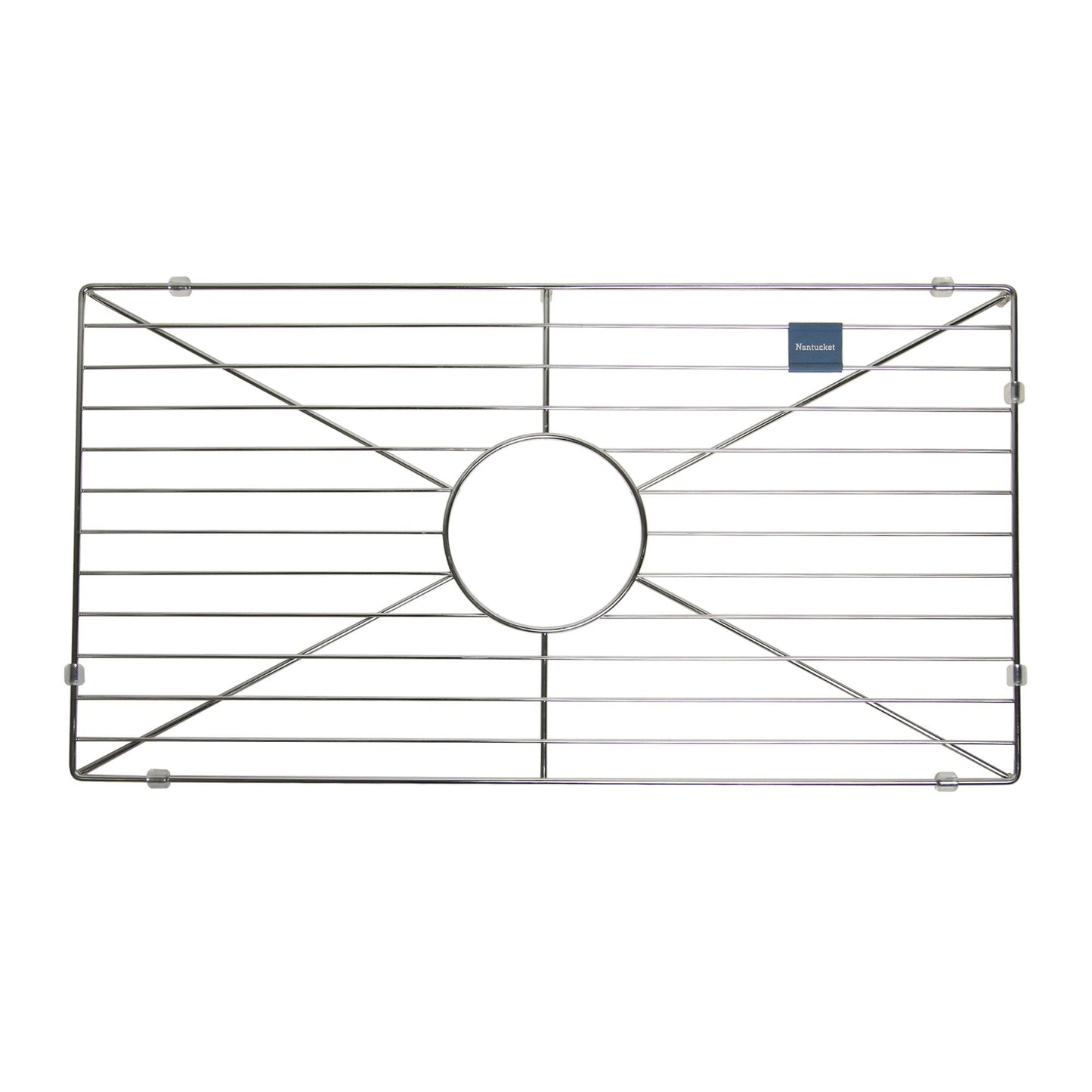Nantucket Sinks 27" x 14" x 1" Stainless Steel Bottom Grid