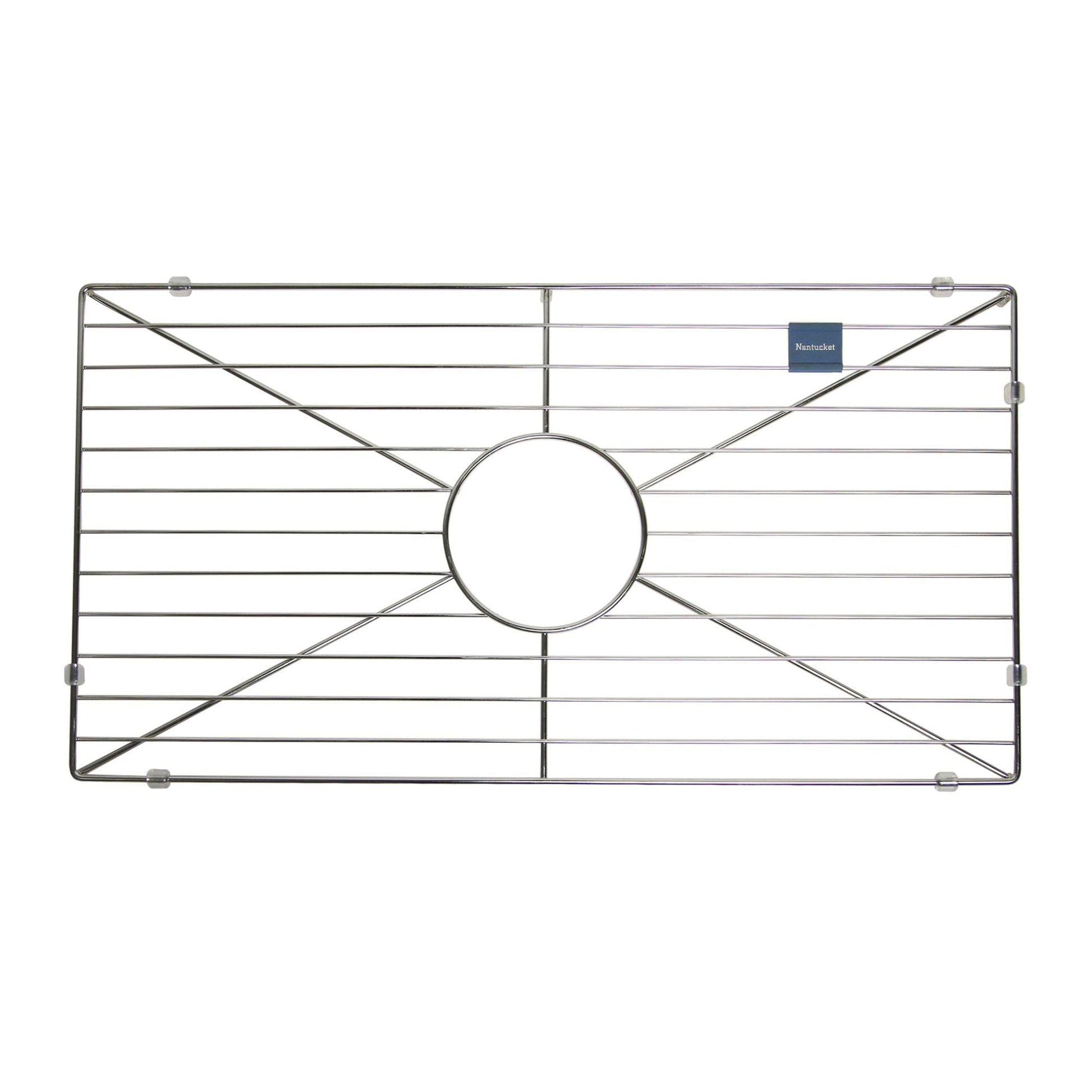 Nantucket Sinks 27" x 14" x 1" Stainless Steel Bottom Grid